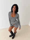 CHARLI TOP STRIPE