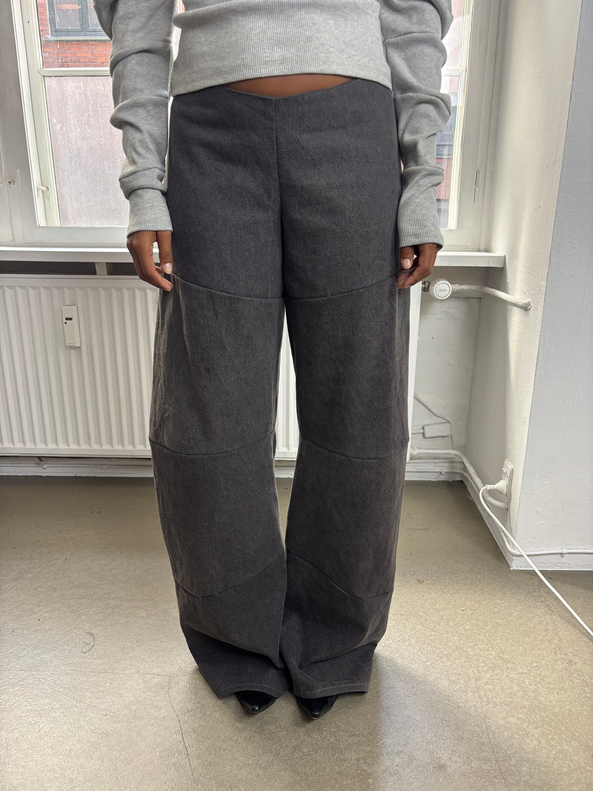 GEEZ DENIM PANTS GREY
