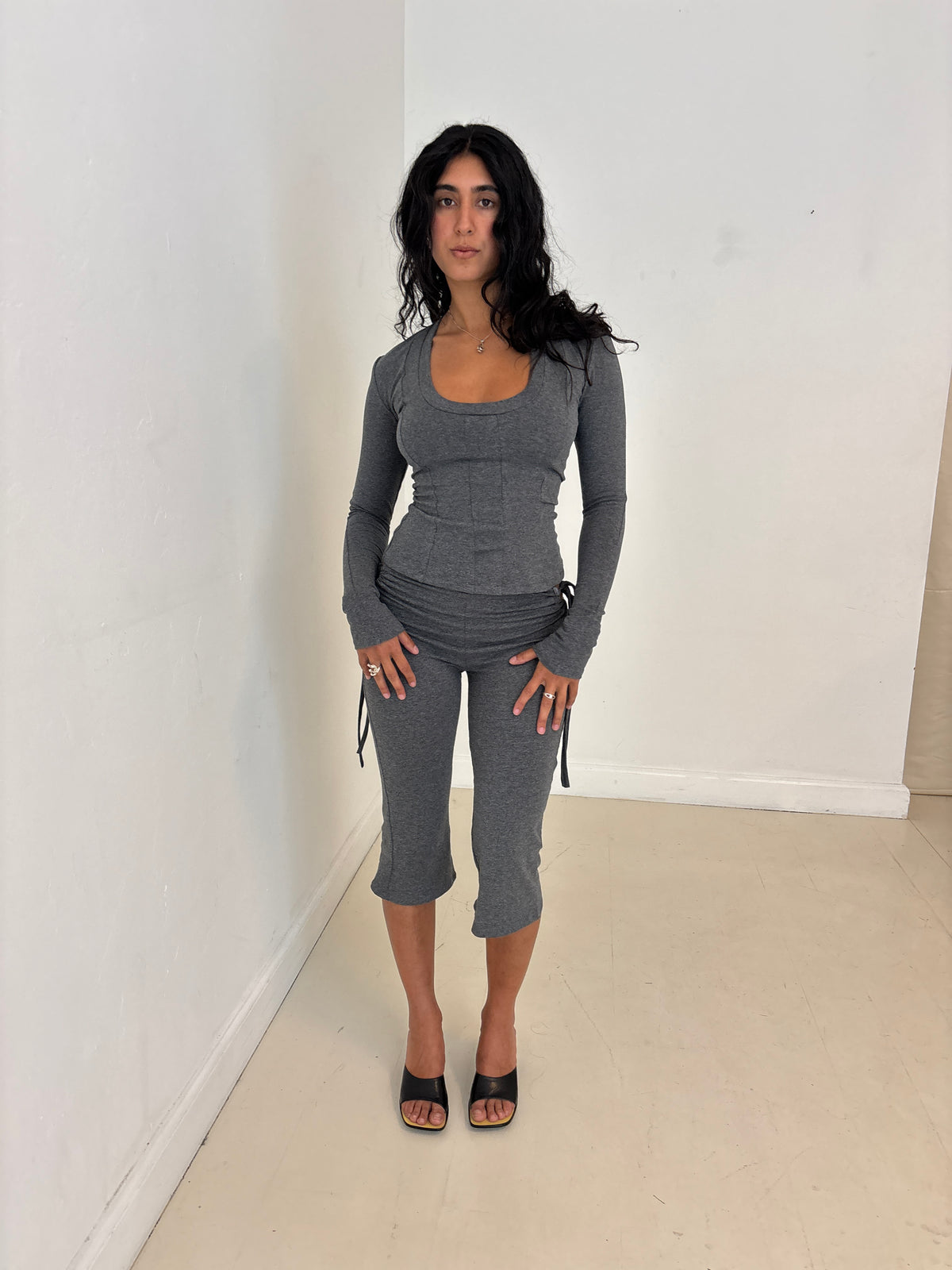 CHARLI TOP GREY
