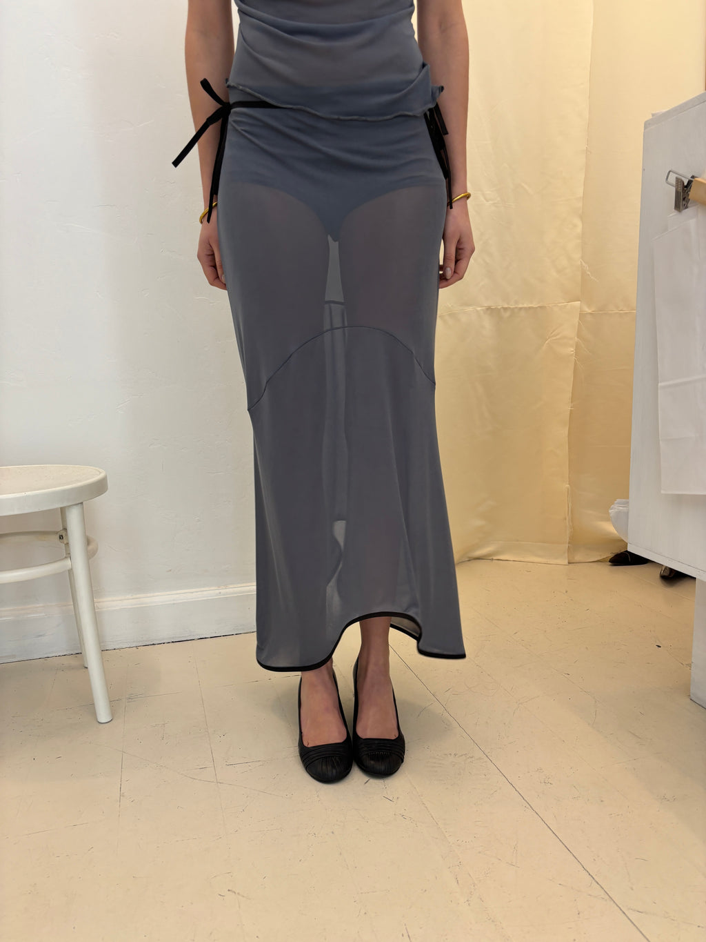 TULIP SKIRT GREY