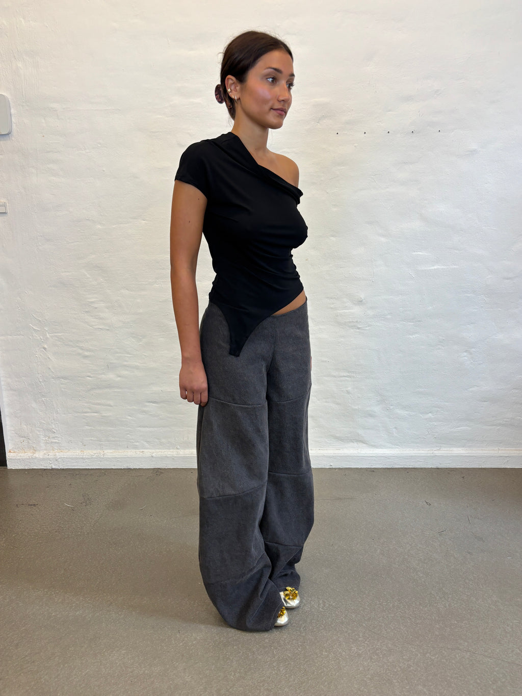 GEEZ DENIM PANTS GREY