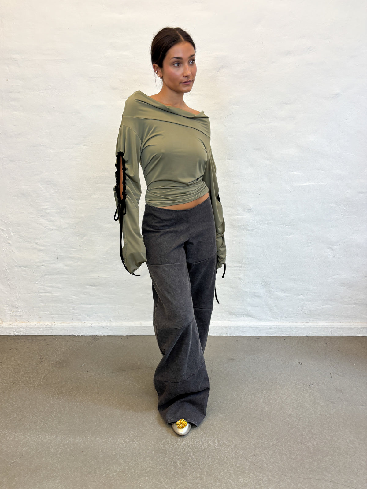 GEEZ DENIM PANTS GREY