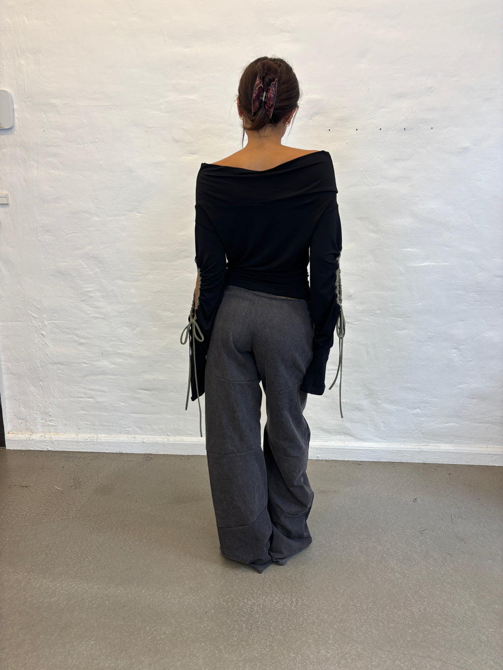 GEEZ DENIM PANTS GREY