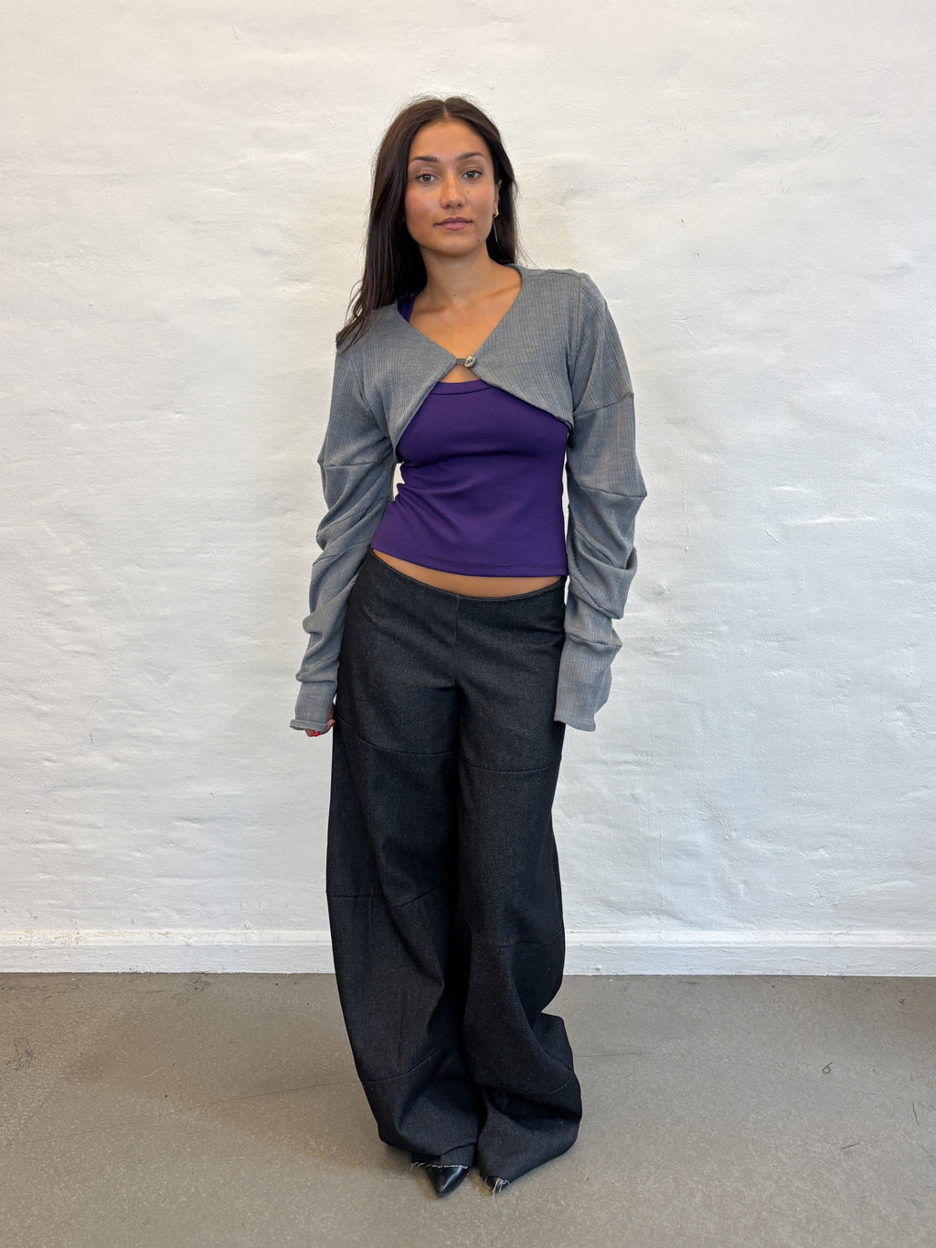 BOLERO GREY MERINO